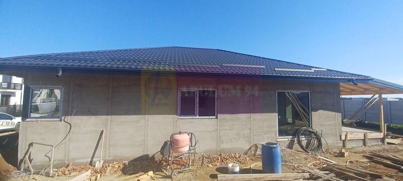 Sabareni, casa parter 4 camere, CT, terasa, pivnita, teren 478 mp